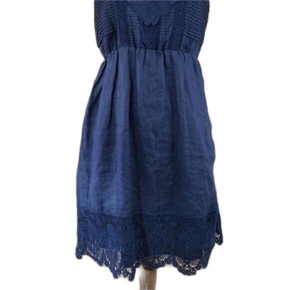 J Crew Mid Length Lace Detail Sleeveless Dress - Picture 2 of 8